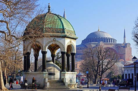 German Fountain in Fatih Region, Istanbul
